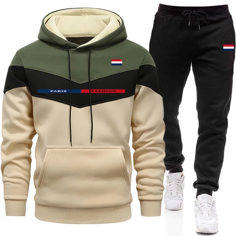 Outdoor Sports Outfit - Męski zestaw na jesień i zimę:
