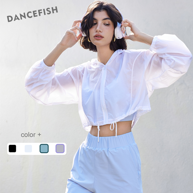 Outdoor Sport Jacket Women'S - DANCEFISH nowa lekka kurtka do jogi
