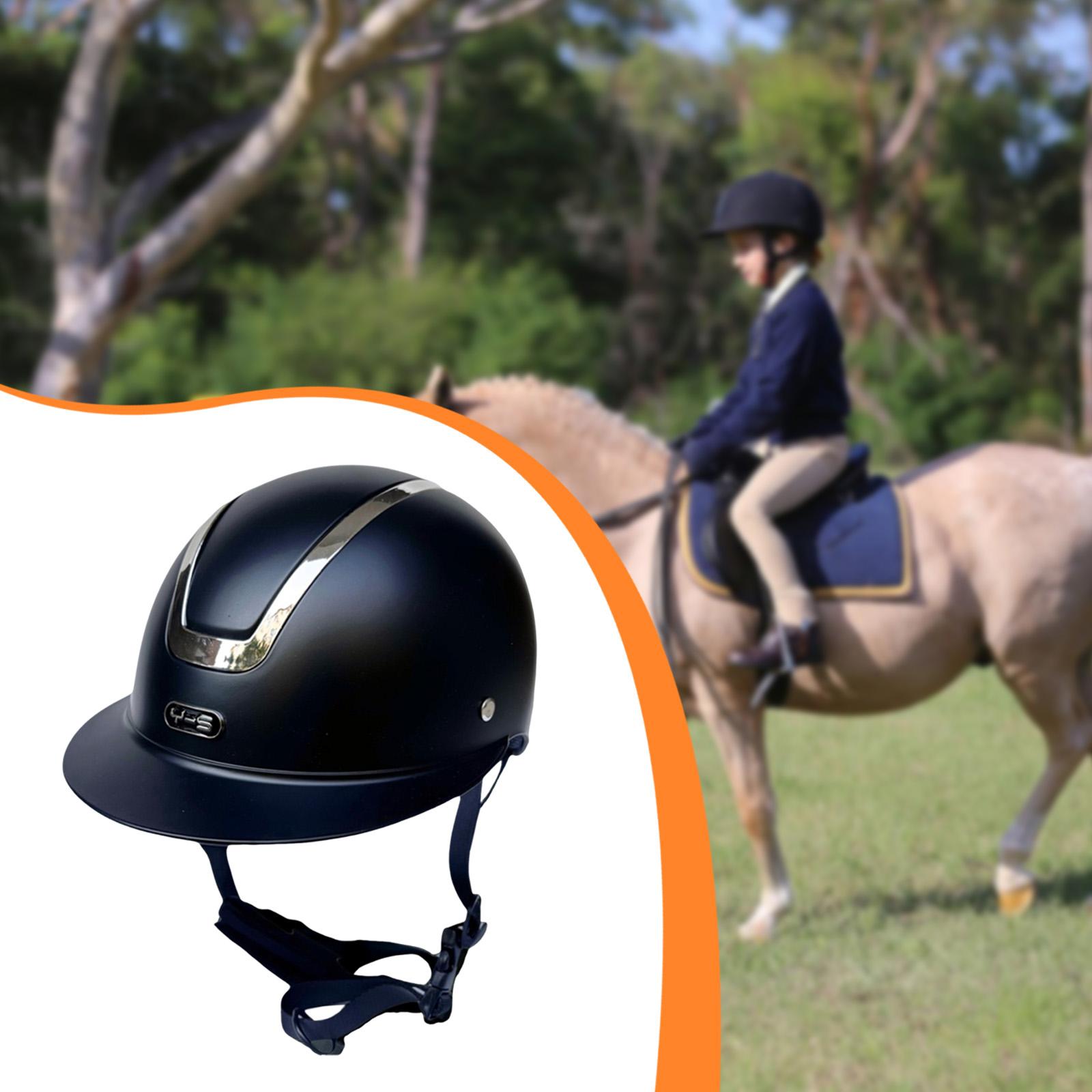 Equestrian Helmet - Kask jeździecki dla dzieci, regulowany, odporny