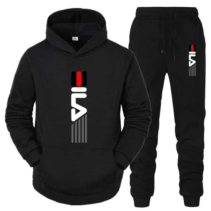 Męski dres z kapturem, bluza + – Outdoor Sports Outfit recenzja i cena
