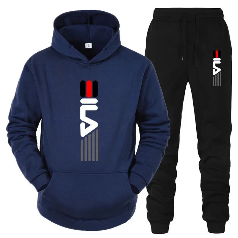 Męski dres z kapturem, bluza + – Outdoor Sports Outfit recenzja i cena