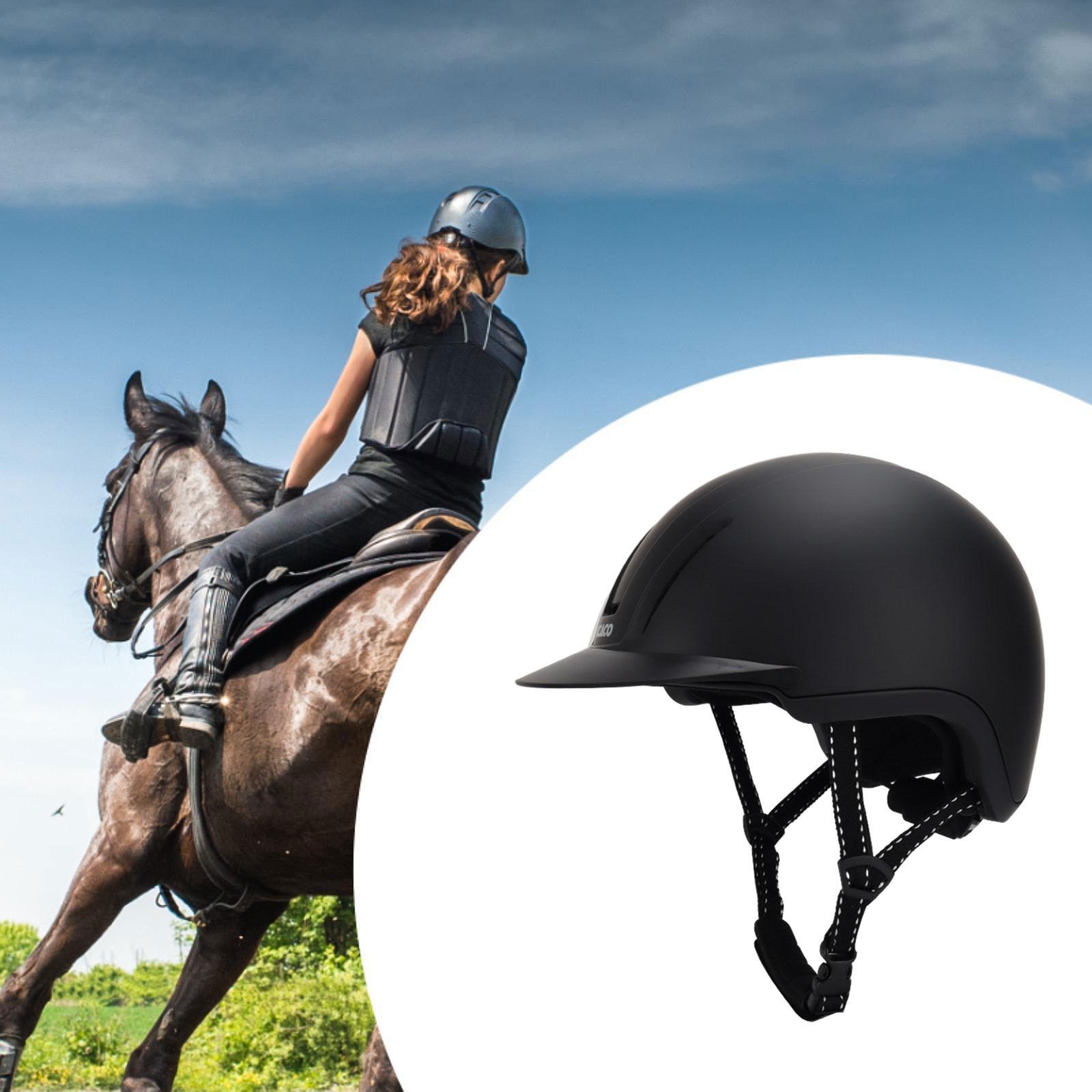 Kask jeździecki, kask pełnowym – Equestrian Helmet recenzja i cena