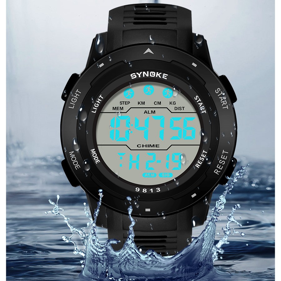 Zegarki dla par Synoke, zegare – Outdoor Sport Lights recenzja i cena