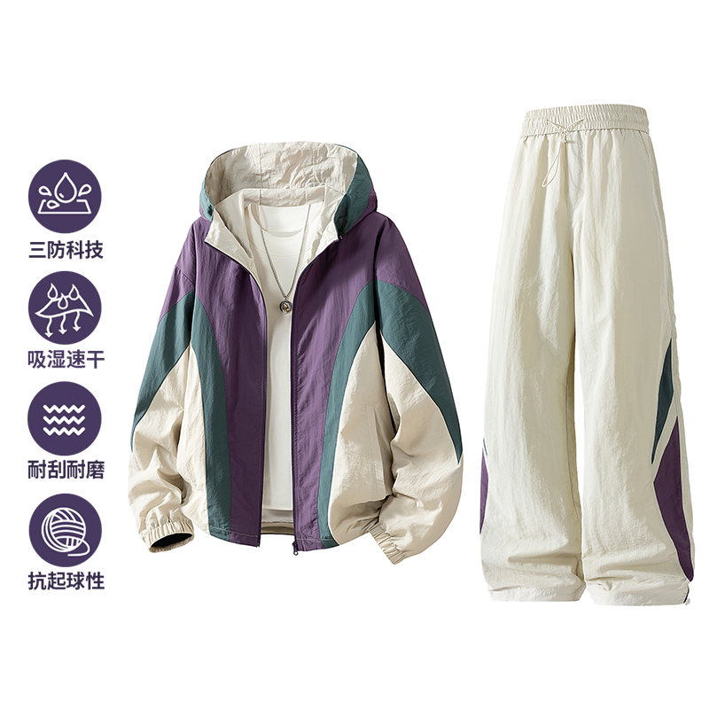 Nowy dwuczęściowy męski zestaw – Outdoor Sports Outfit recenzja i cena