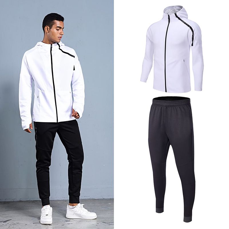 Męski sportowy dres z kapturem – Outdoor Sports Outfit recenzja i cena