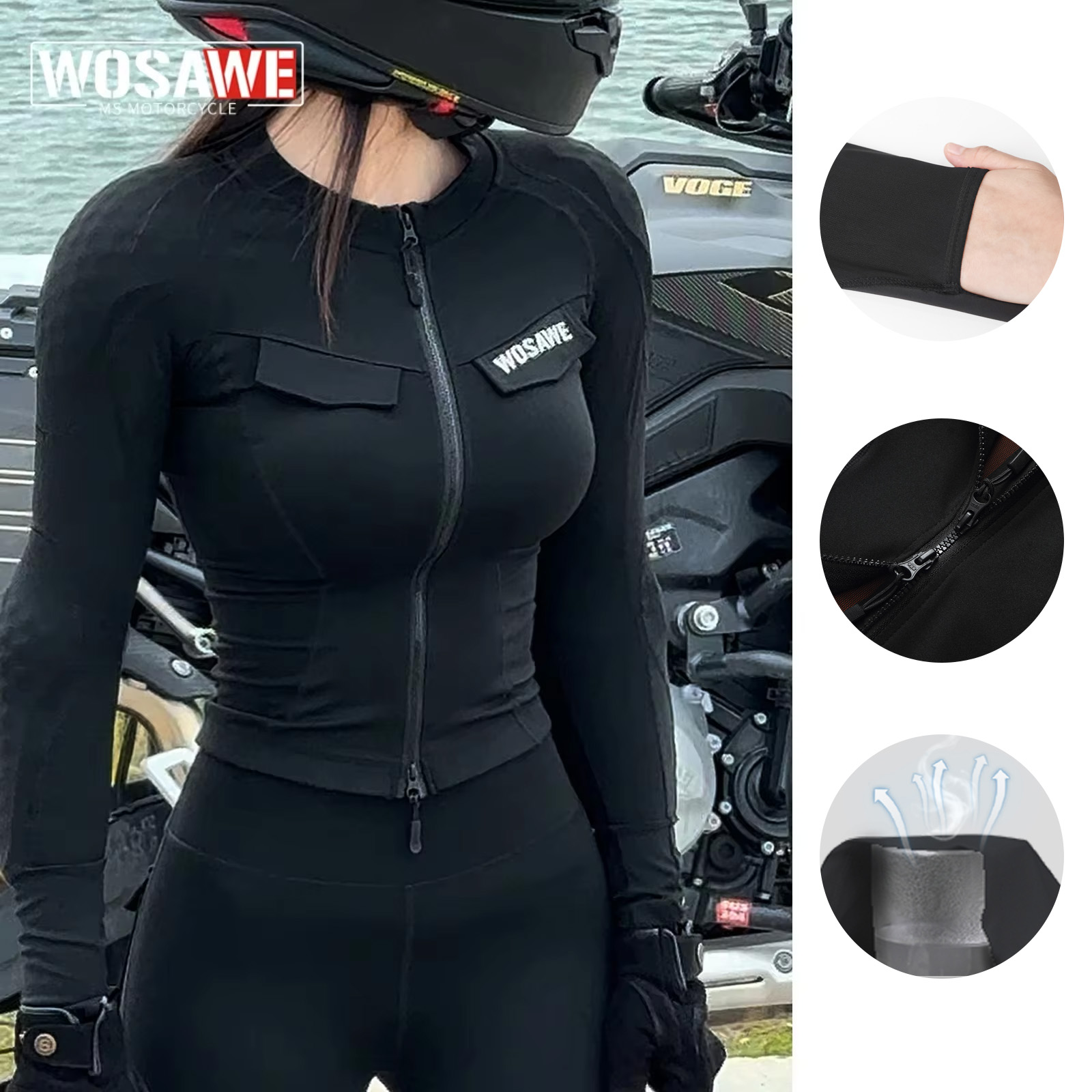 Kurtka motocyklowa WOSAWE, odb – Outdoor Sport Jacket Women'S recenzja i cena