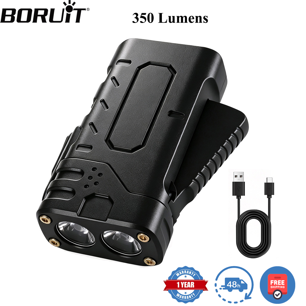 BORUIiT Ręczna latarka LED EDC – Outdoor Sport Lights recenzja i cena