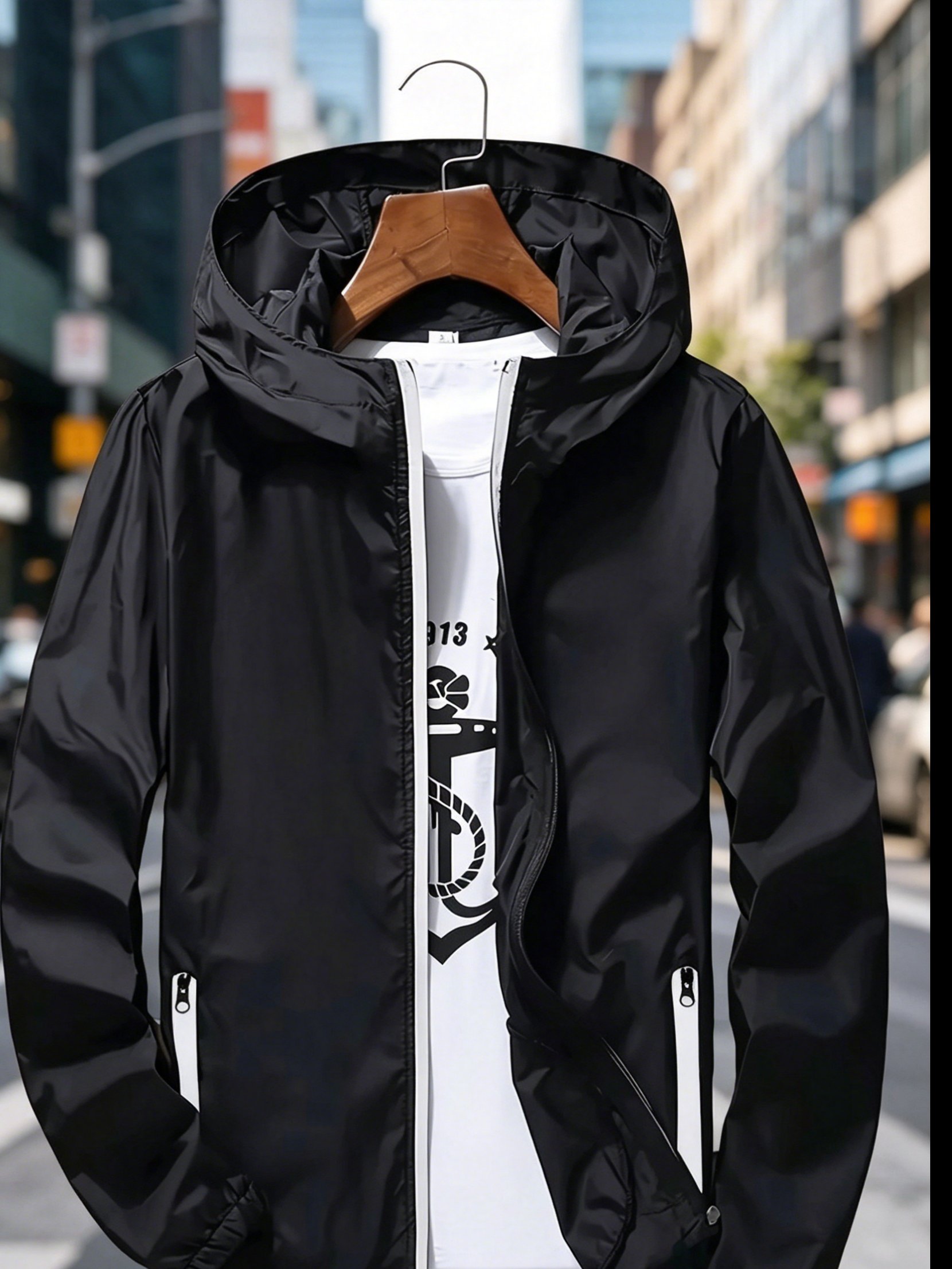 Męska, lekka kurtka wiatrówka  – Outdoor Sport Windbreaker recenzja i cena