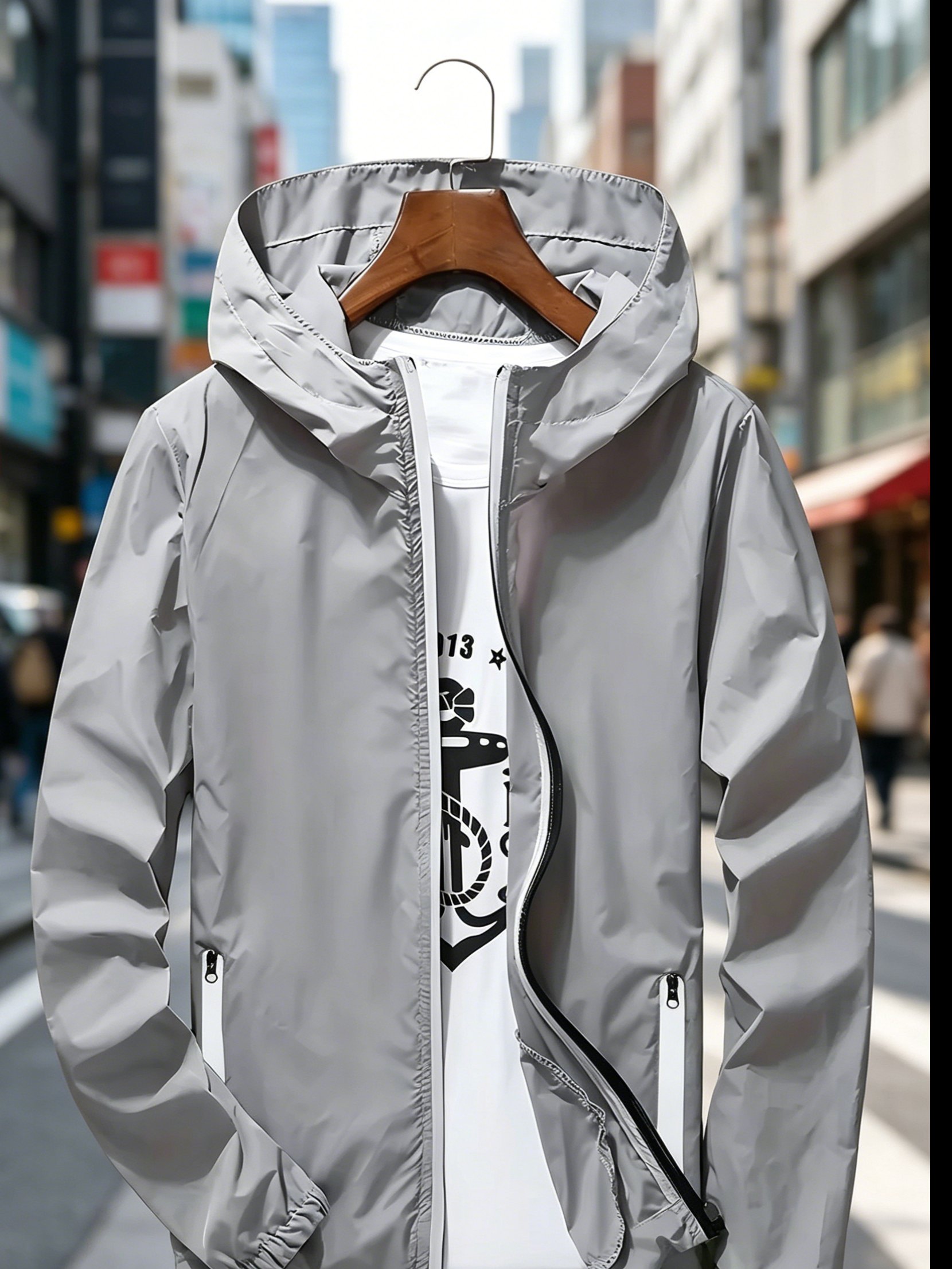 Męska, lekka kurtka wiatrówka  – Outdoor Sport Windbreaker recenzja i cena